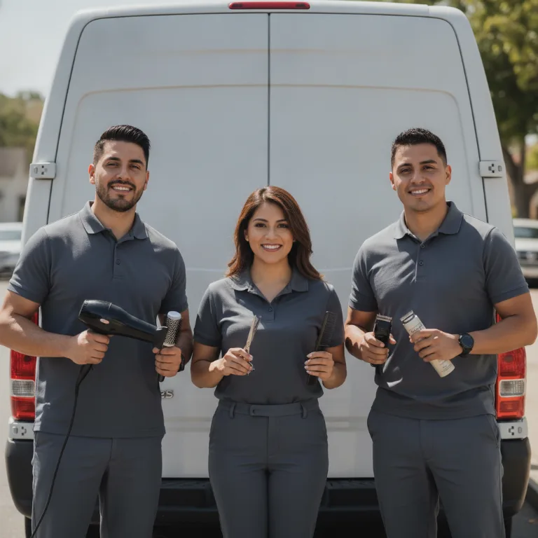 Cabeleireiro de Luxo equipe em Cangaiba